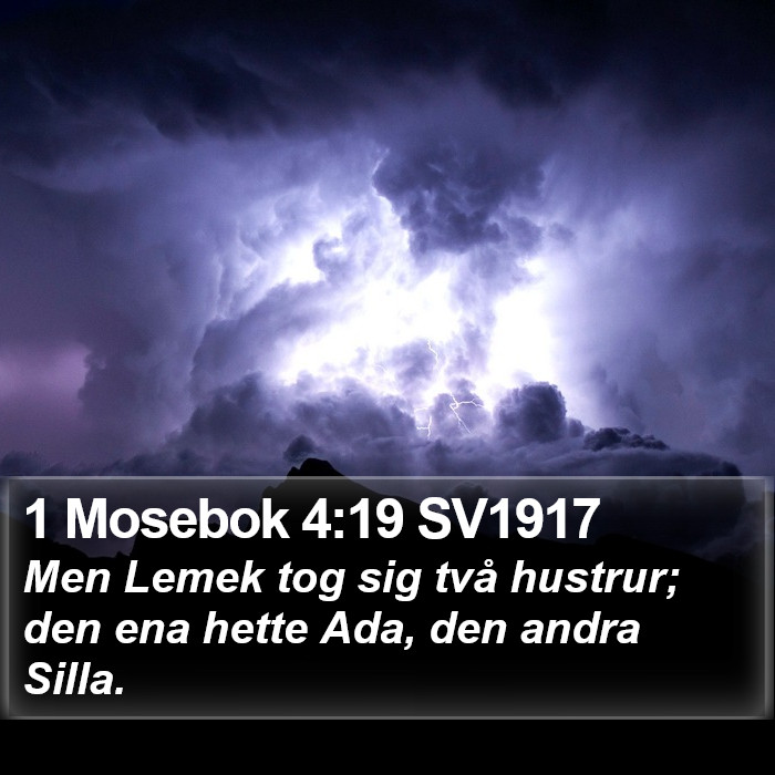 1 Mosebok 4:19 SV1917 Bible Study