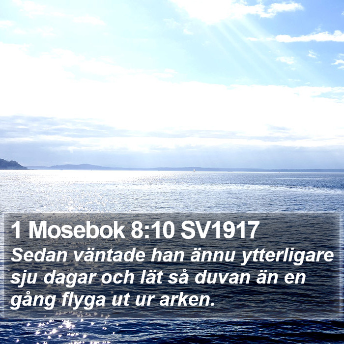1 Mosebok 8:10 SV1917 Bible Study