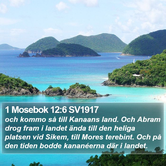 1 Mosebok 12:6 SV1917 Bible Study