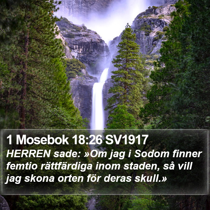 1 Mosebok 18:26 SV1917 Bible Study