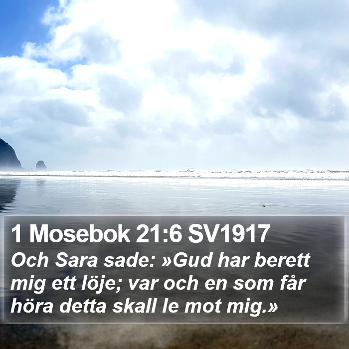 1 Mosebok 21:6 SV1917 Bible Study