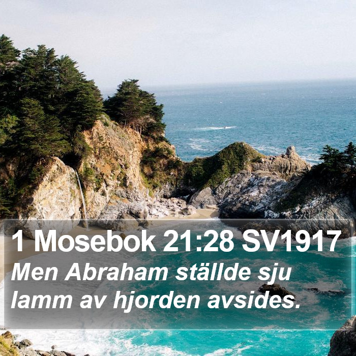 1 Mosebok 21:28 SV1917 Bible Study