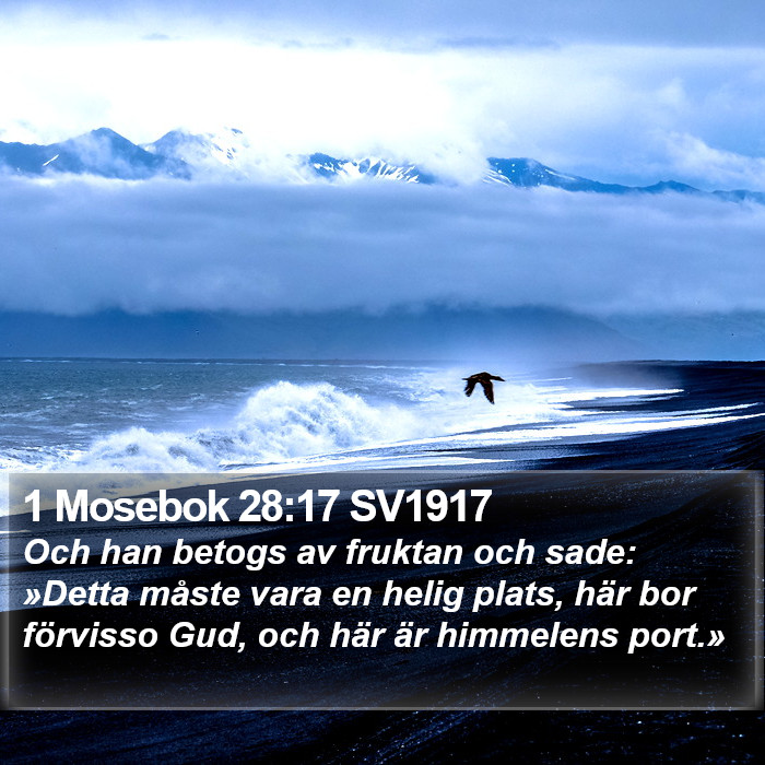 1 Mosebok 28:17 SV1917 Bible Study