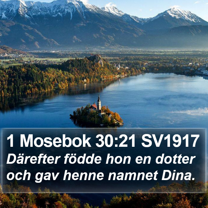 1 Mosebok 30:21 SV1917 Bible Study