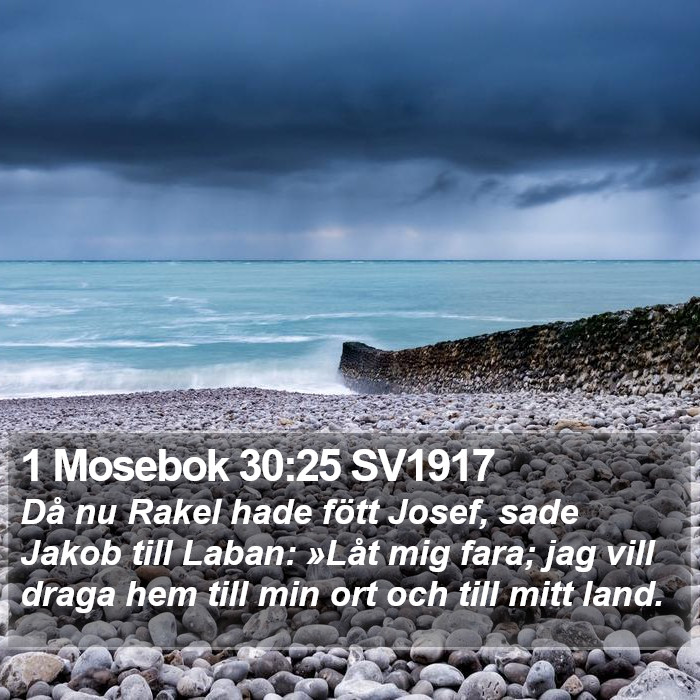 1 Mosebok 30:25 SV1917 Bible Study