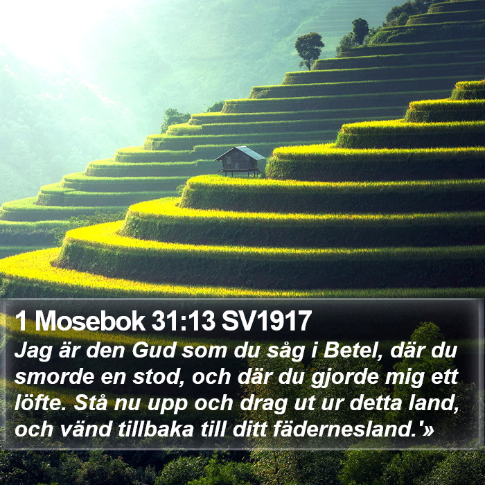1 Mosebok 31:13 SV1917 Bible Study