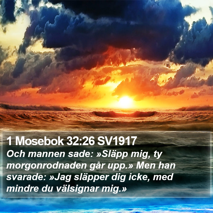 1 Mosebok 32:26 SV1917 Bible Study
