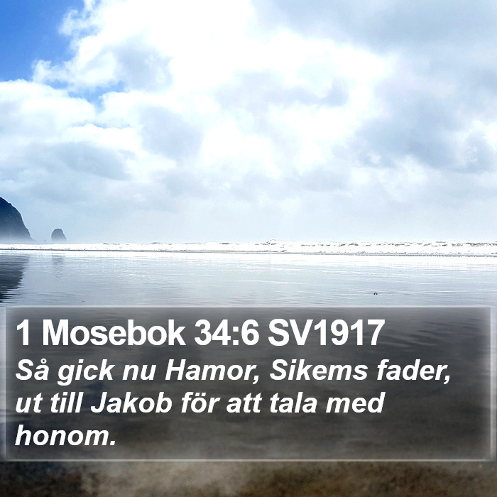 1 Mosebok 34:6 SV1917 Bible Study