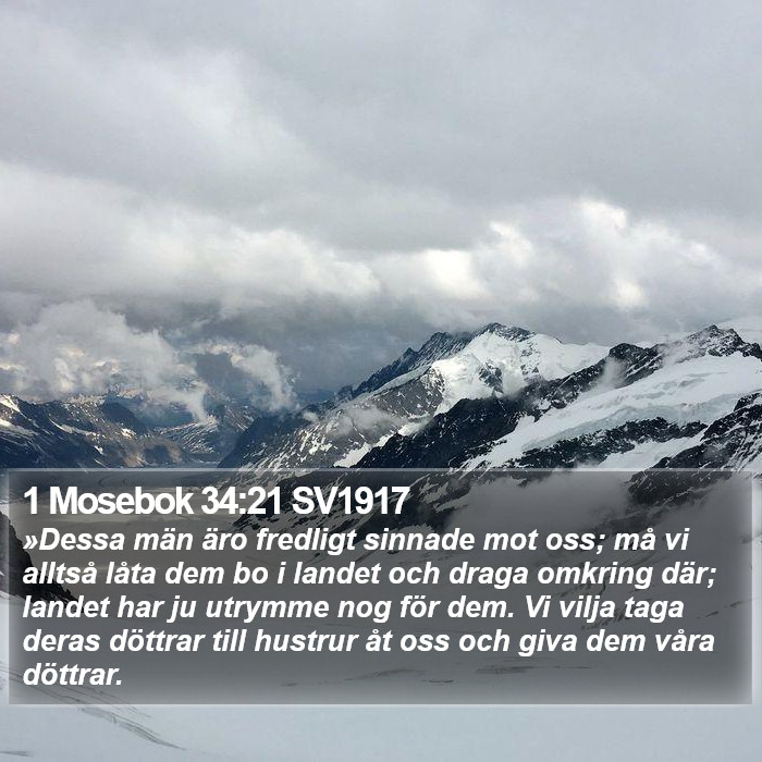 1 Mosebok 34:21 SV1917 Bible Study