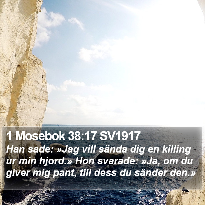 1 Mosebok 38:17 SV1917 Bible Study