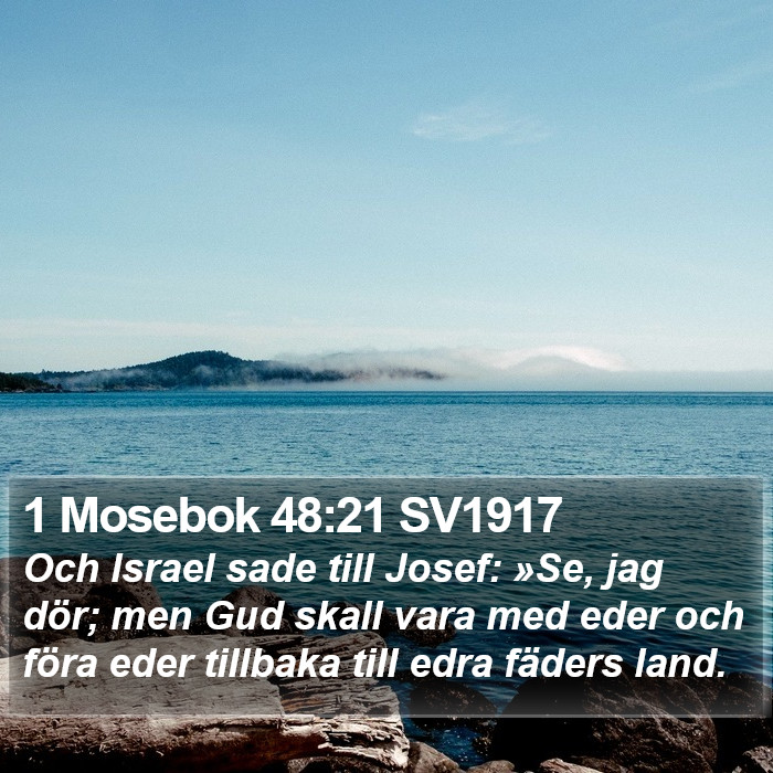 1 Mosebok 48:21 SV1917 Bible Study
