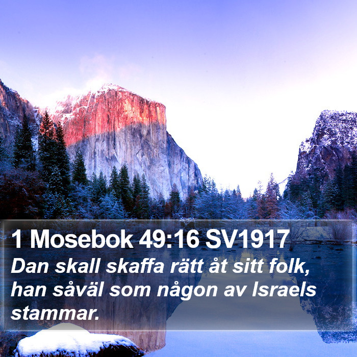 1 Mosebok 49:16 SV1917 Bible Study