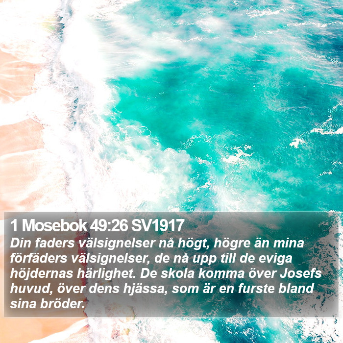 1 Mosebok 49:26 SV1917 Bible Study