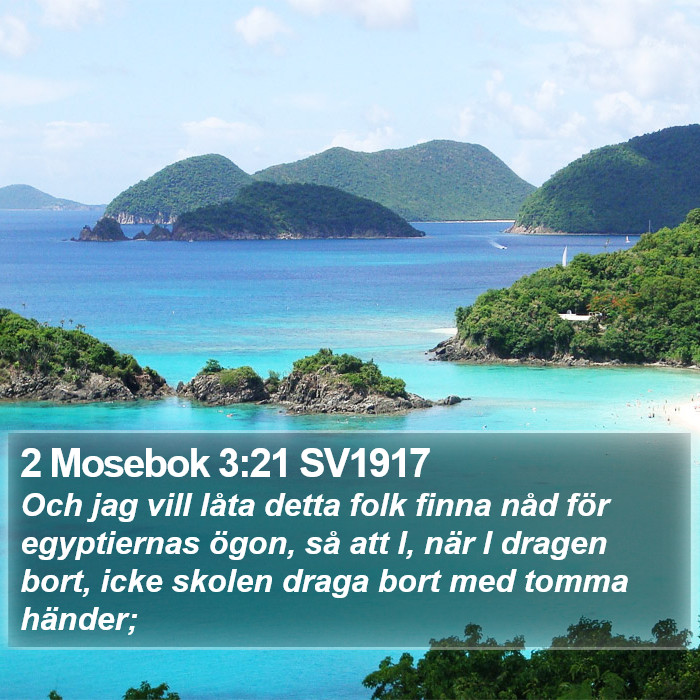 2 Mosebok 3:21 SV1917 Bible Study