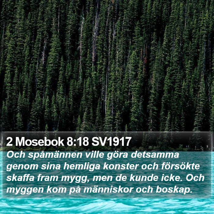 2 Mosebok 8:18 SV1917 Bible Study