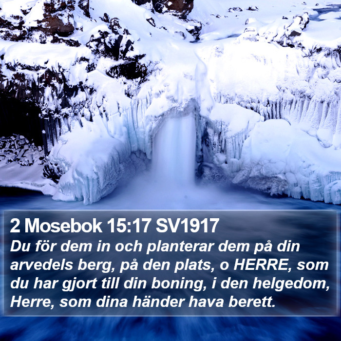 2 Mosebok 15:17 SV1917 Bible Study