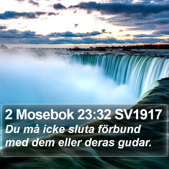 2 Mosebok 23:32 SV1917 Bible Study