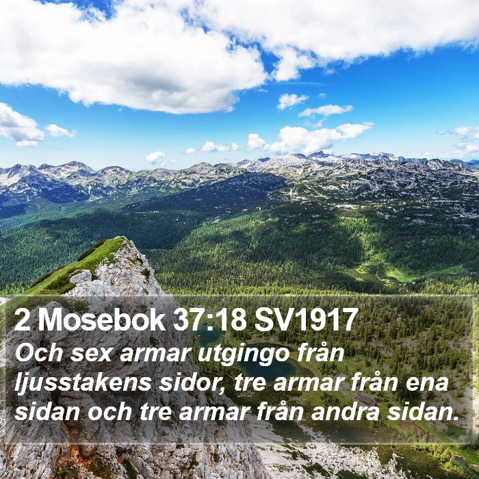 2 Mosebok 37:18 SV1917 Bible Study