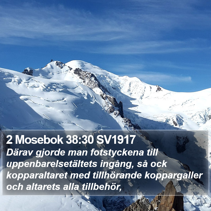 2 Mosebok 38:30 SV1917 Bible Study