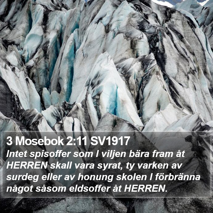 3 Mosebok 2:11 SV1917 Bible Study