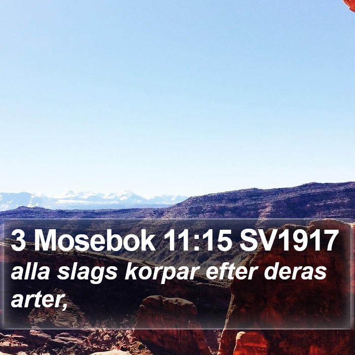 3 Mosebok 11:15 SV1917 Bible Study