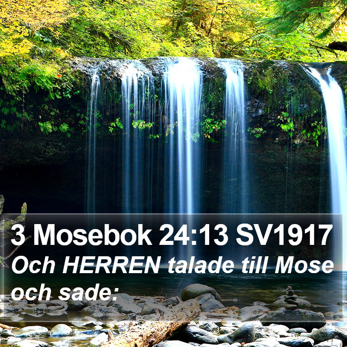 3 Mosebok 24:13 SV1917 Bible Study