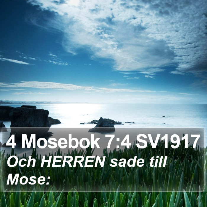 4 Mosebok 7:4 SV1917 Bible Study