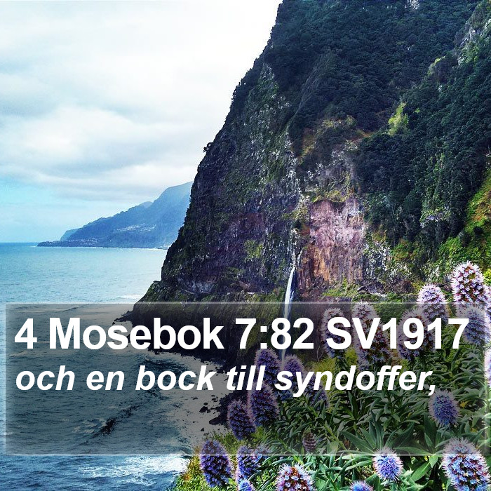4 Mosebok 7:82 SV1917 Bible Study