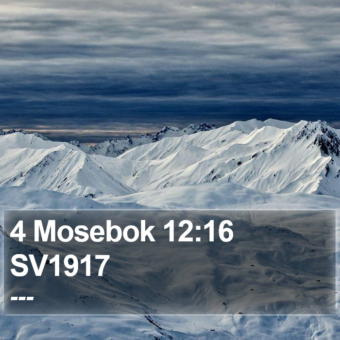 4 Mosebok 12:16 SV1917 Bible Study