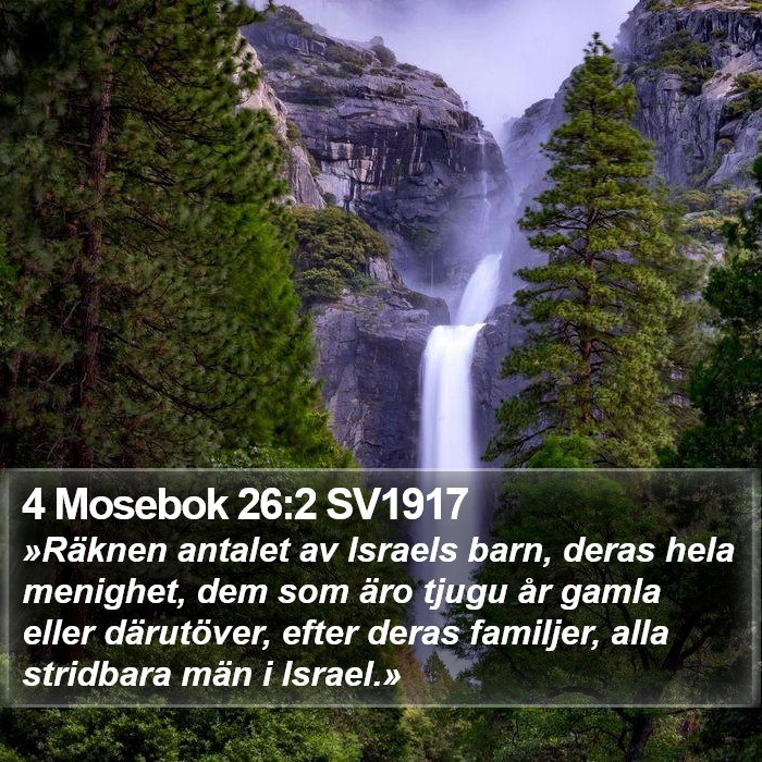 4 Mosebok 26:2 SV1917 Bible Study