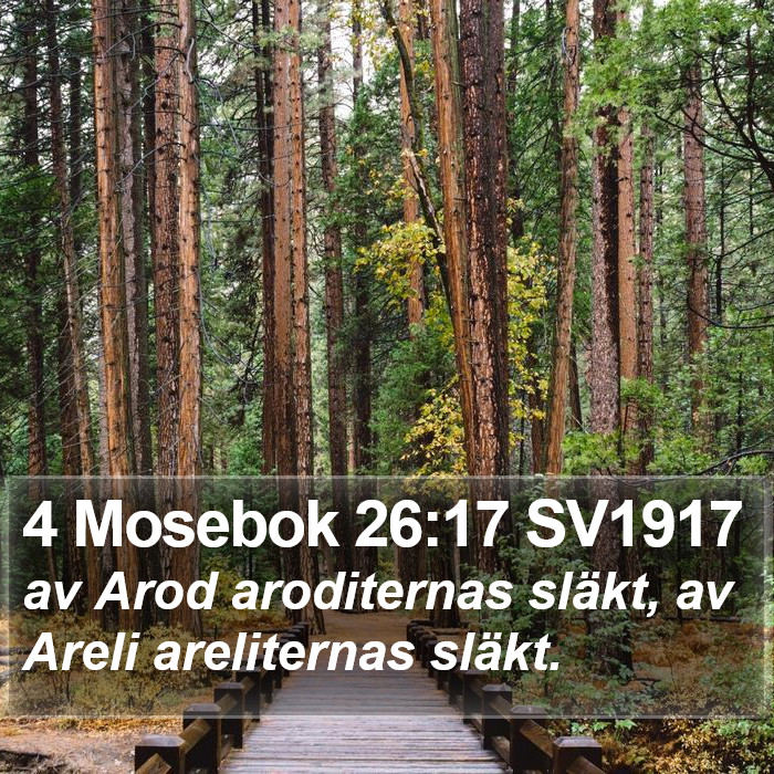 4 Mosebok 26:17 SV1917 Bible Study