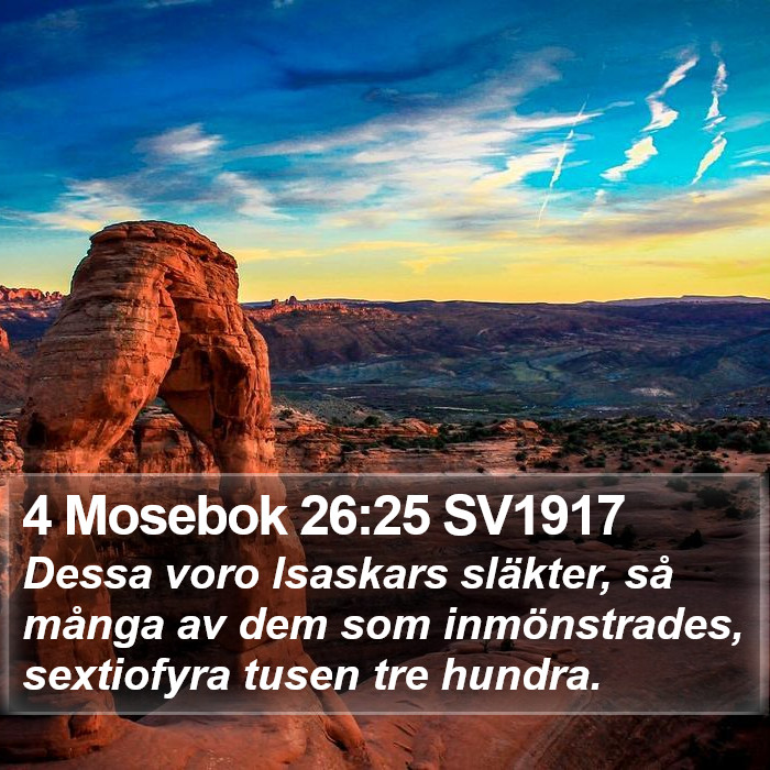 4 Mosebok 26:25 SV1917 Bible Study