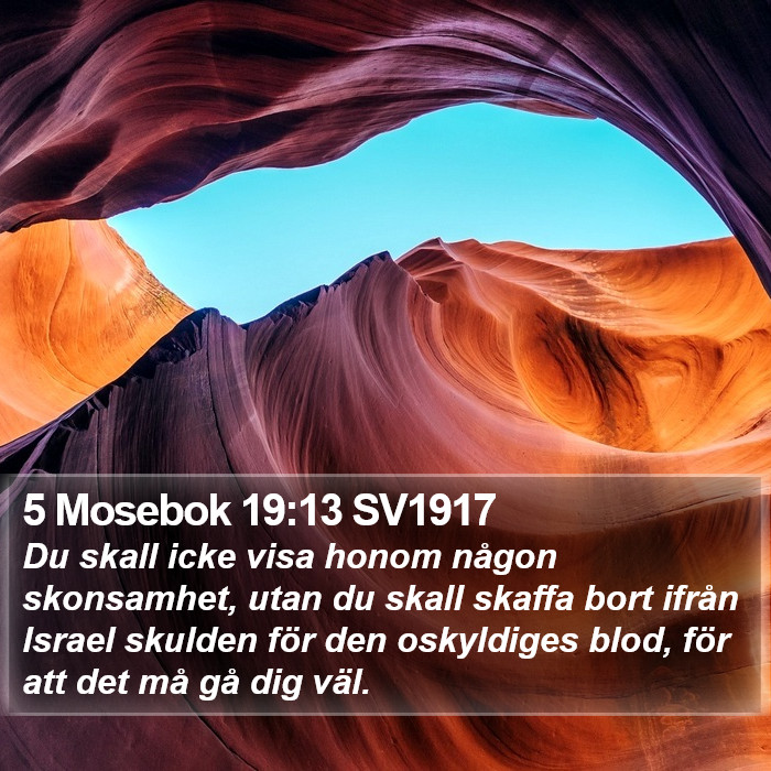 5 Mosebok 19:13 SV1917 Bible Study