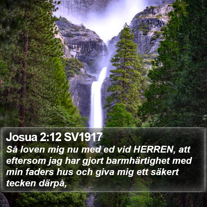 Josua 2:12 SV1917 Bible Study