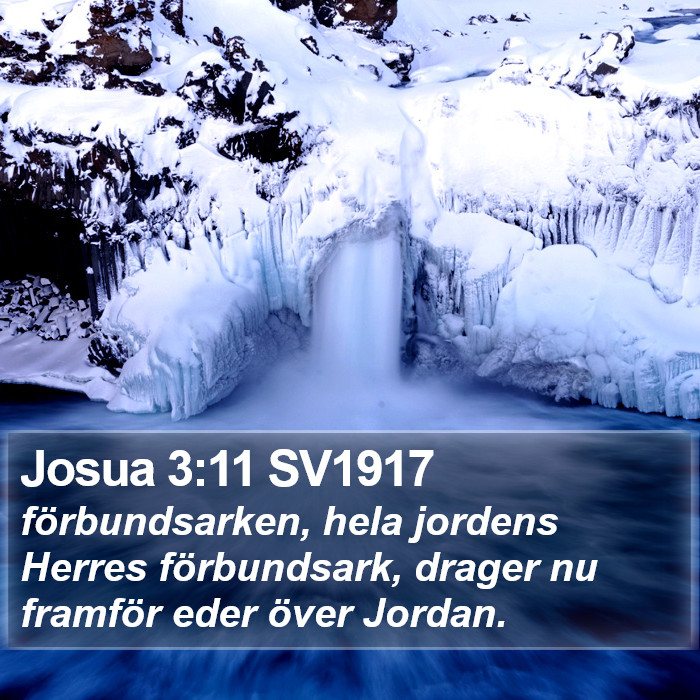 Josua 3:11 SV1917 Bible Study