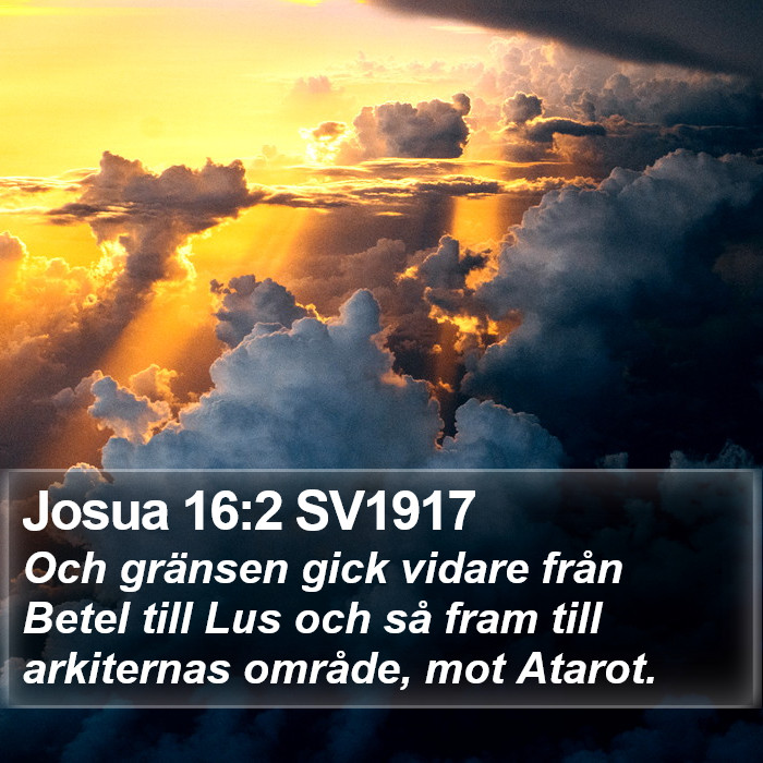 Josua 16:2 SV1917 Bible Study