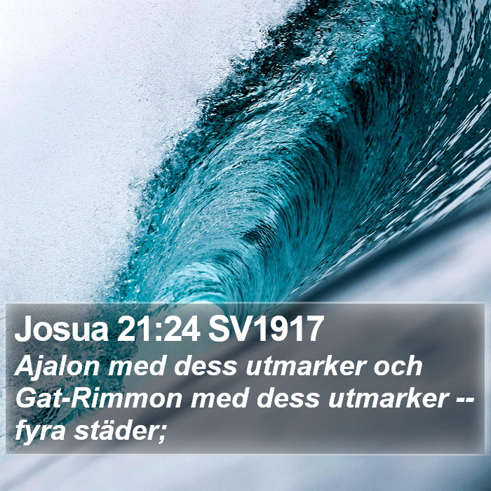 Josua 21:24 SV1917 Bible Study