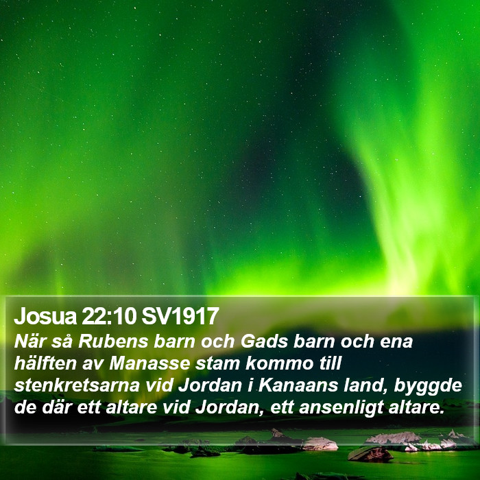 Josua 22:10 SV1917 Bible Study