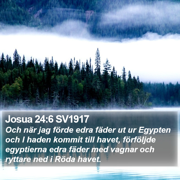 Josua 24:6 SV1917 Bible Study