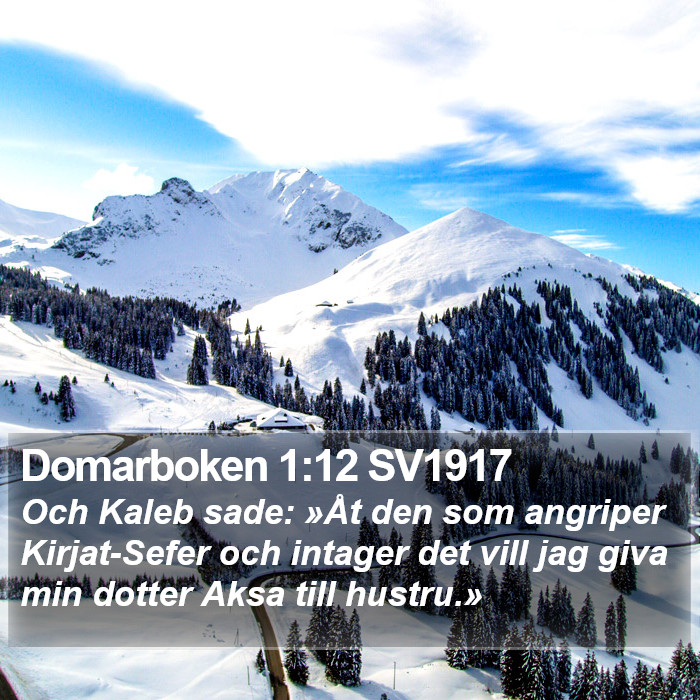 Domarboken 1:12 SV1917 Bible Study