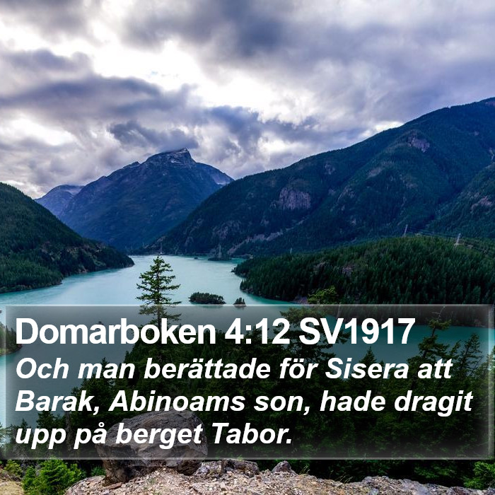 Domarboken 4:12 SV1917 Bible Study