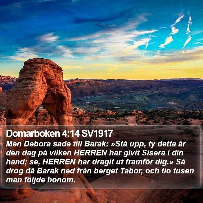 Domarboken 4:14 SV1917 Bible Study