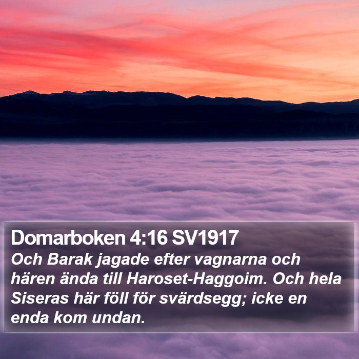 Domarboken 4:16 SV1917 Bible Study