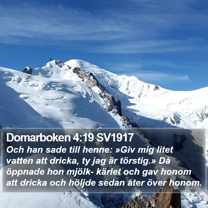 Domarboken 4:19 SV1917 Bible Study