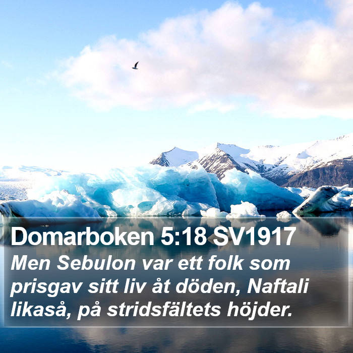 Domarboken 5:18 SV1917 Bible Study