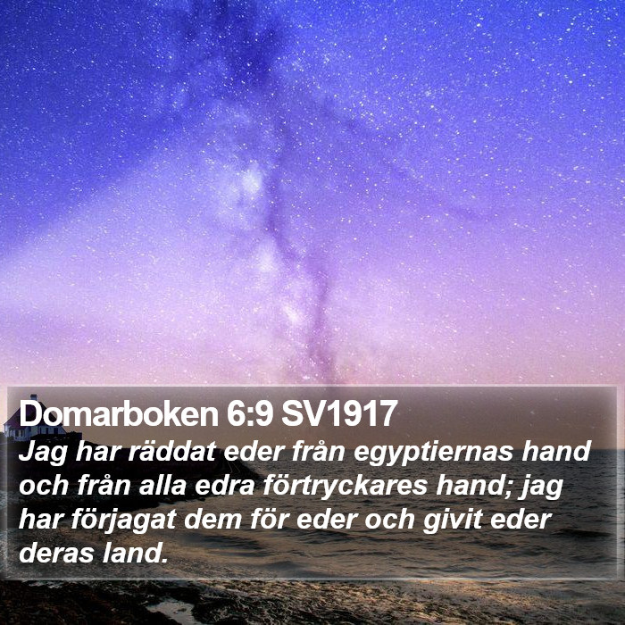 Domarboken 6:9 SV1917 Bible Study