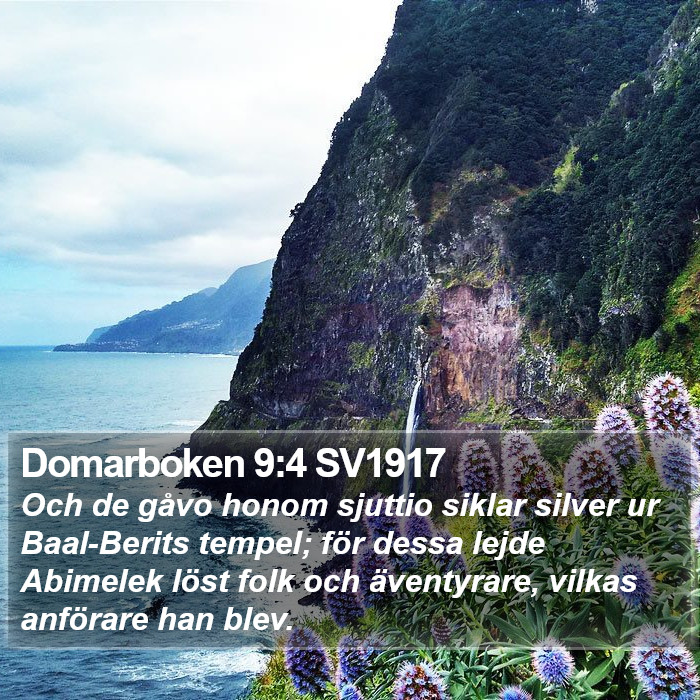 Domarboken 9:4 SV1917 Bible Study