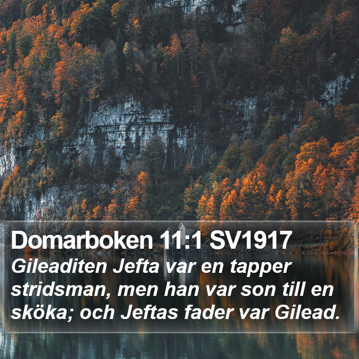 Domarboken 11:1 SV1917 Bible Study