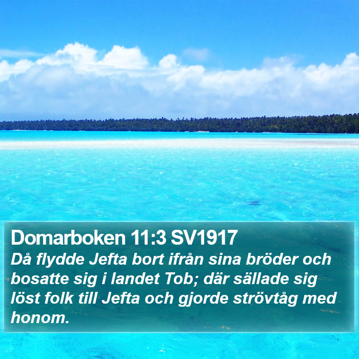 Domarboken 11:3 SV1917 Bible Study