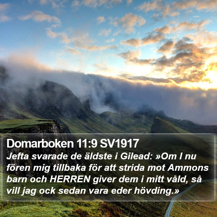 Domarboken 11:9 SV1917 Bible Study